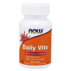 DAILY VITS 100 tabs - Now Foods